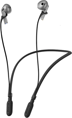 HALLJOY Correa para el cuello para Galaxy Buds 4/4 Pro/Buds 3/3 Pro, accesorios antipérdida, soporte de control de volumen, diseño ergonómico,