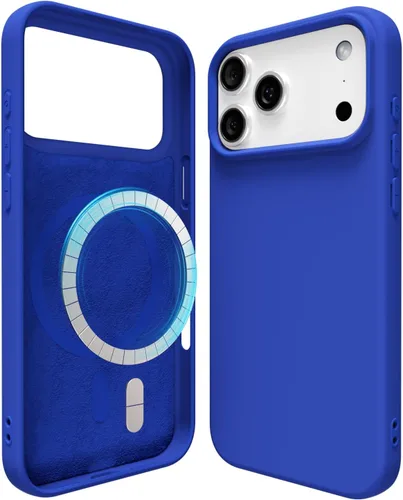 Miniatura 155 de oakxco Funda de silicona para iPhone 12 Pro Max, magnética, compatible con carga inalámbrica Magsafe, cubierta protectora de goma suave y delgada