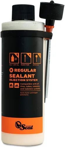 Miniatura 8 de Orange Seal - Sellador de neumáticos de bicicleta sin cámara de fórmula regular Sellado rápido, punción de hasta 1/4 pulgadas para neumáticos