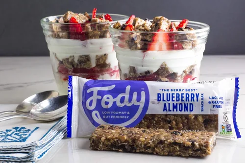 Miniatura 5 de Fody Foods - Barras de proteínas veganas de frutos secos Barra de bocadillos de proteínas de 0.11 oz Certificado bajo FODMAP Bocadillos