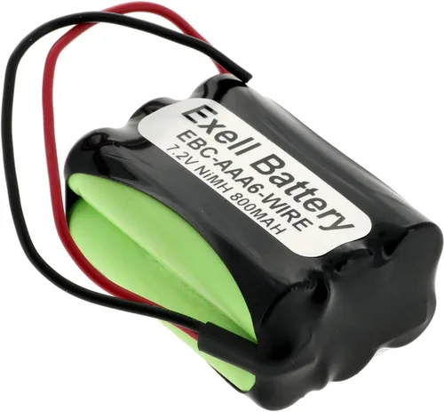 Miniatura 4 de Exell 7.2V 800mAh NIMH con cables para 1:18 RC Car Racing HPI RS4 Micro Cars