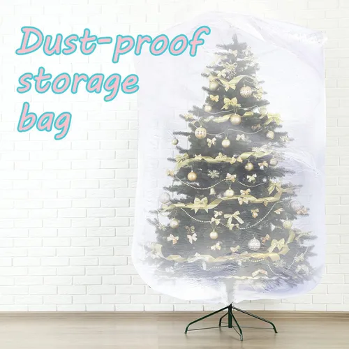 Miniatura 6 de Gueevin 8 bolsas grandes para globos para transporte, reutilizables, transparentes, para árboles de Navidad, sofás, almacenamiento de equipaje