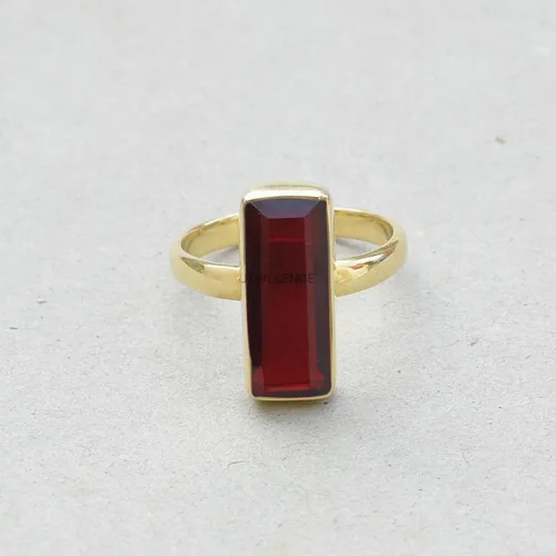 Miniatura 17 de Anillo de plata de ley maciza superpuesta de oro amarillo de 18 quilates para mujer, anillo de compromiso de plata esterlina, juego de bisel