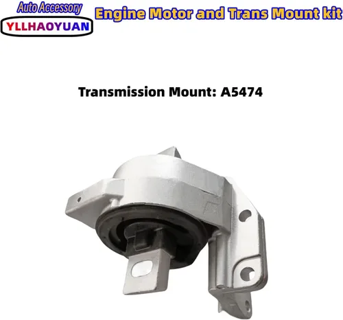 Miniatura 4 de Conjunto de soportes de motor 3 piezas compatible con 2006 2007 2008 2009 Fo-rd Fusion 2.3L/3.0L Mercury Milan A5473 A5381 A5474