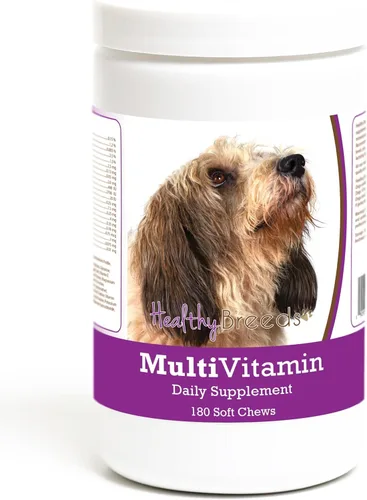 Miniatura 132 de Healthy Breeds Bulldog francés multivitamínico suave masticable para perros 180