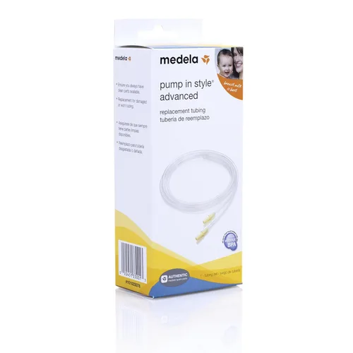 Miniatura 3 de Medela Tubo de repuesto con estilo, piezas auténticas de repuesto y repuesto para extractor de leche fabricadas sin BPA, uso con bomba de leche
