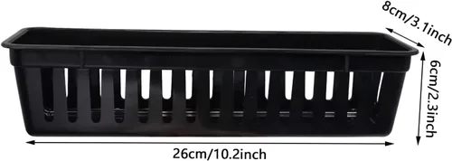 Miniatura 2 de Bandejas organizadoras para lápices o goma para el aula, cestas de suministros de oficina, bandejas de organización para el hogar, escuela, aula