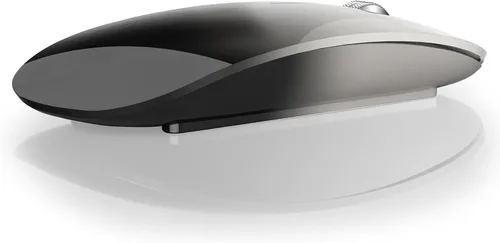 Miniatura 9 de TENMOS M18 Mouse Bluetooth, Mouse inalámbrico recargable USB C, Mouse silencioso de triple modo (Bluetooth dual+USB) para computadora, portátil
