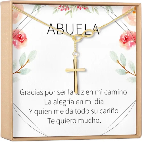 Dear Ava Collar de regalo para mujeres y niñas, colgante de joyería moderna ajustable, idea de regalo de amor para ella con tarjeta sincera, regalos