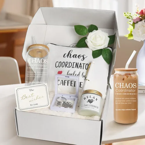 Miniatura 2 de Regalos de coordinadora del caos para mujeres, jefe, compañera de trabajo, gerente, oficina, ella, profesora, enfermera, mamá, regalos únicos