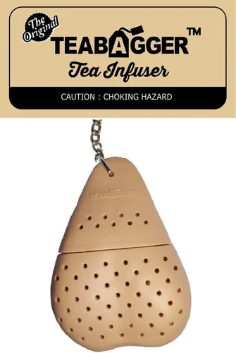 Miniatura 5 de El Infusor de Té, Divertida Regalo Broma para Adultos, Novedad, Calcetín Relleno para Hombres y Mujeres, Beige