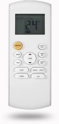 Mando a Distancia de Repuesto para Midea MRCOOL FRIMEC Klimaire AC Aire Acondicionado R57B1/BGE RG52A2/BGEFU1 RG57/BGE RG57A/BGE RG57A1(B)/BGE