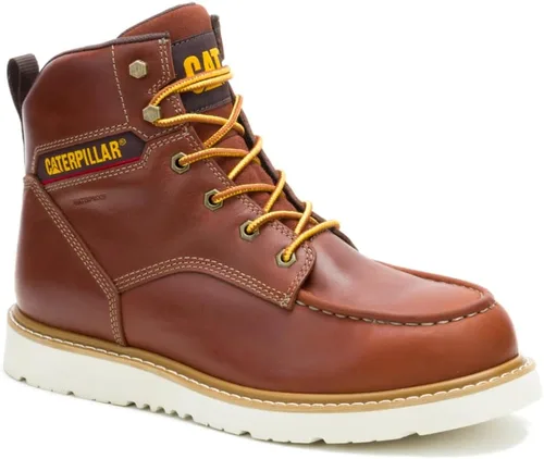 Miniatura 7 de CAT Botas impermeables de cuña con puntera de acero para hombre Reclaimer, Sudan marrón