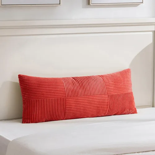 Miniatura 52 de Fancy Homi Juego de 1 funda de cojín cuadrada de color rosa rubor de 14 x 14 pulgadas para sala de estar, dormitorio, sofá cama, sofá, cama, funda