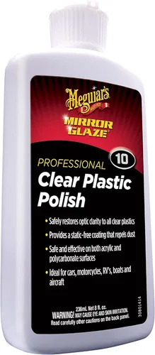 Miniatura 2 de Meguiar's #10 pulidor para plástico transparente y paños de microfibra, Pulido