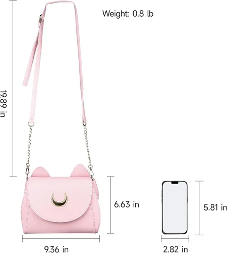 Miniatura 4 de Lady Sailor Moon - Bolso de hombro con orejas de gato Luna