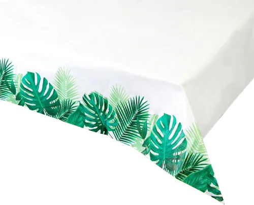 Miniatura 6 de Talking Tables 8 tazas de papel de hoja de palma tropical para fiesta, perfectas para barbacoas de verano, Luau hawaiano, cumpleaños de la selva