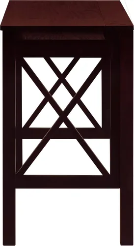 Miniatura 17 de Casual Home Montego - Escritorio plegable con bandeja extraíble, color espresso