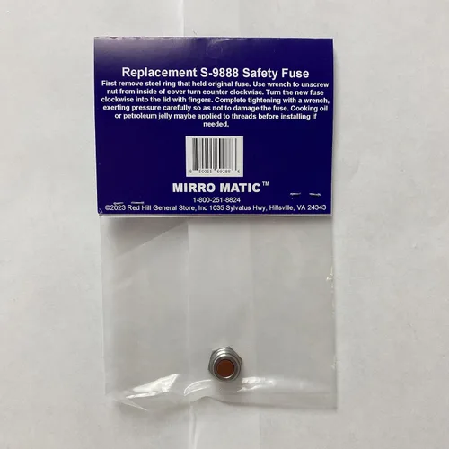 Miniatura 2 de S-9888 Fusible de seguridad de metal para cocinas y conservas Mirro