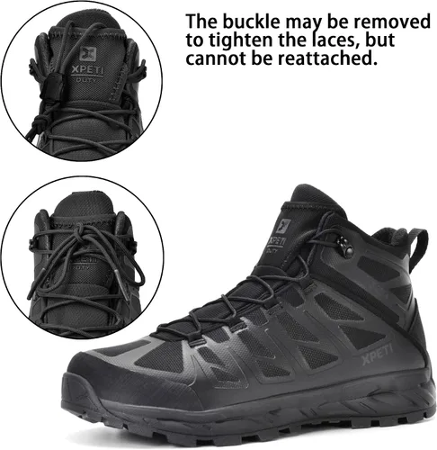 Miniatura 3 de XPETI Botas tácticas Stealth Mid para hombre
