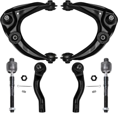 Miniatura 47 de Detroit Axle - Kit de extremo delantero para Chrysler 300 Dodge Charger Challenger 2011-2023, 2 brazos de control inferiores traseros 2 varillas
