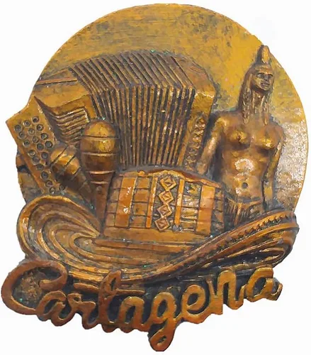 Cartagena Bolívar Colombia 3D - Imán para nevera, recuerdo de viaje, regalo, decoración para el hogar, cocina, Colombia, nevera, colección de