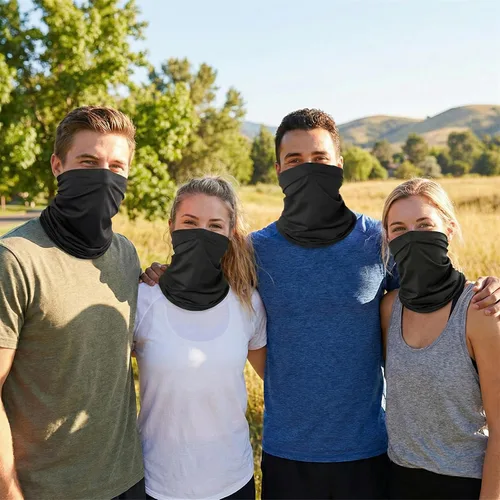 Miniatura 7 de 4 Pack Neck Gaiter Cooling Breathable Face Mask Summer UV Protection Bandana Gator Scarf for Men Women