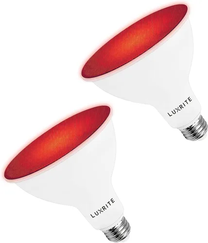 Miniatura 18 de LUXRITE Bombilla LED PAR38 azul de inundación, 8 W (equivalente a 45 W), bombilla LED azul de inundación, clasificación húmeda, certificación UL