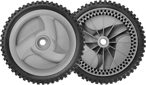 Miniatura 8 de 119-0311 Ruedas delanteras para segadora recicladora Toro de 22 pulgadas, ruedas de transmisión 137-4832 compatibles con Toro 20330 20331 20339
