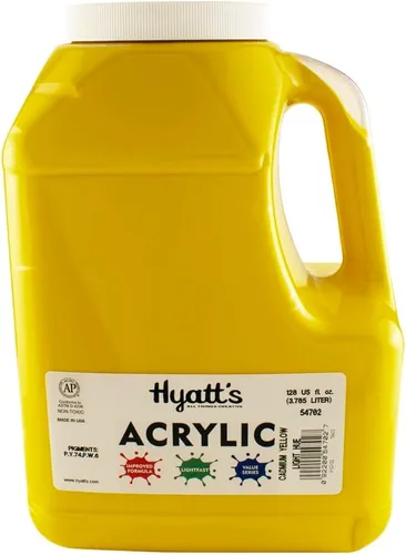 Miniatura 112 de Hyatt's Alizarine - Pintura acrílica carmesí Tubo de pintura acrílica de 2.5 fl oz de grado artístico Secado rápido y pintura no tóxica