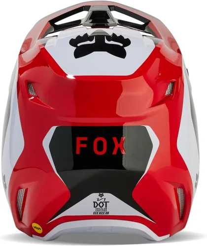 Miniatura 3 de Fox Racing Casco unisex para motocross V1, rojo fluorescente, XS