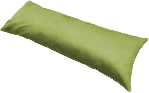 Miniatura 22 de MoonRest Funda de almohada clásica de microgamuza para el cuerpo, felpa ultrasuave, cremallera oculta de 20 x 54 pulgadas, color beige