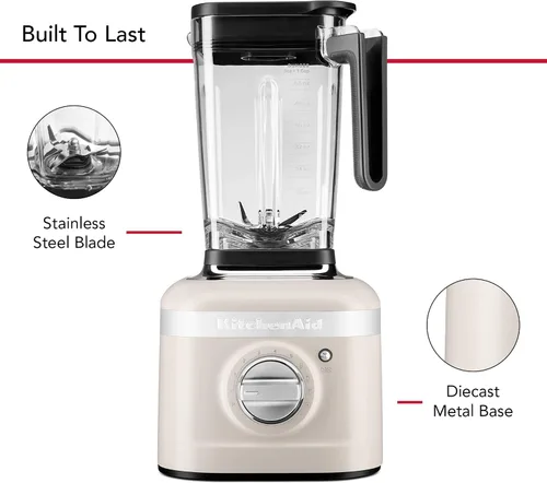 Miniatura 4 de KitchenAid Batidora de velocidad variable K400 con manipulador - KSB4028 - Batido de leche