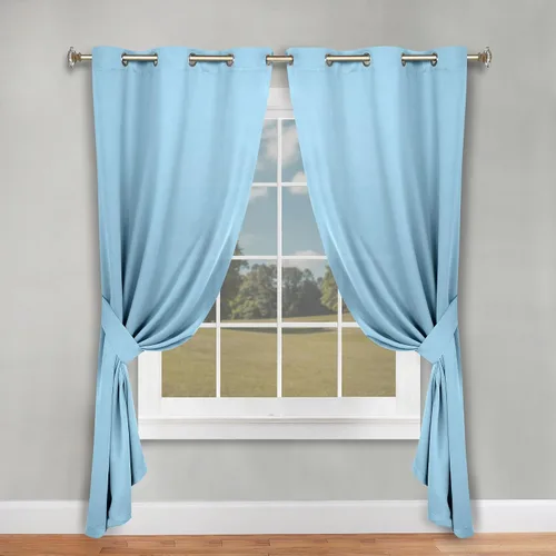 Miniatura 206 de Superior Cortinas Opacas, Oscurecimiento de Habitación, Dormitorio, Cortinas, Cocina, Acentos de Ventana de Sala de Estar, Bloqueo Solar, Térmico