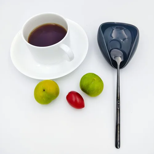Miniatura 2 de Mini soporte para cuchara de café, pequeño soporte de cuchara de cerámica para agitadores de café, cucharadita, cuchara de bar, accesorios de barra
