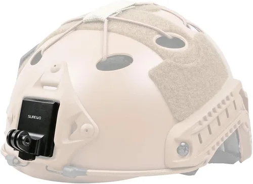 Miniatura 9 de Soporte de casco NVG de aluminio compatible con GoPro Hero 12 Negro, Hero 11/10/9/8/7/(2018) Negro, Insta360, AKASO, DJI Osmo Action 4/3
