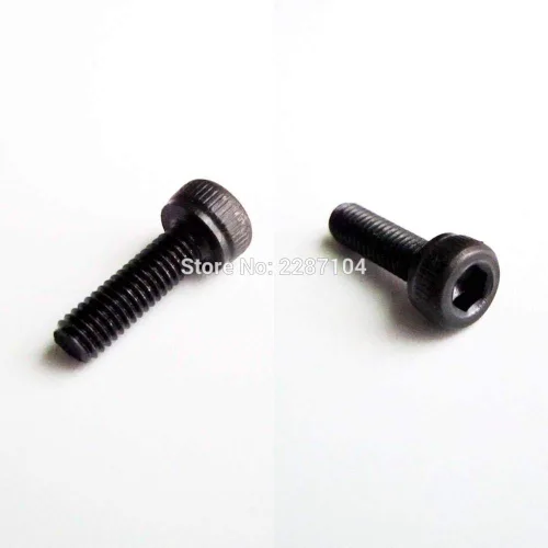 Miniatura 2 de Tornillo de cabeza hexagonal, Perno de acero de clase 12,9, 25 piezas, color negro, M2, M3, diámetro de 0.079 in y 0.118 in Pernos