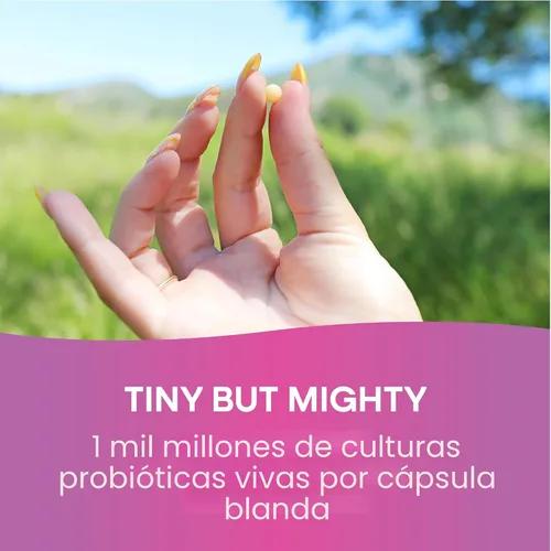 Miniatura 5 de Probiotic Pearls Once Daily Suplemento probiótico para mujer, 1 billón de cultivos vivos, supera el ácido estomacal, sin refrigeración, 30 cápsulas
