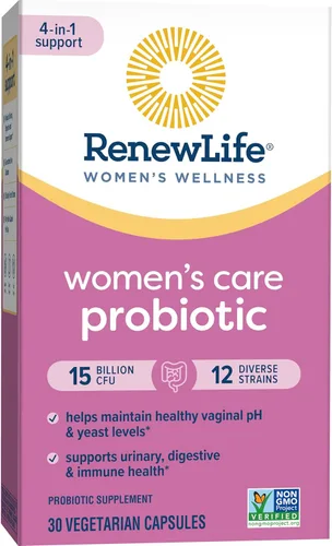 Miniatura 8 de Renew Life Cápsulas probióticas para mujeres, apoya el equilibrio del pH para mujeres, salud vaginal, urinaria, digestiva e inmunológica, L.