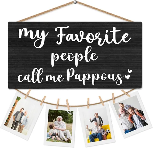 Miniatura 13 de Mejor Regalo para Abuelito Marco Negro para Fotos Soporte para Fotos para Pared, Regalos de Cumpleaños para Papá Abuelo, Regalo de Gracias