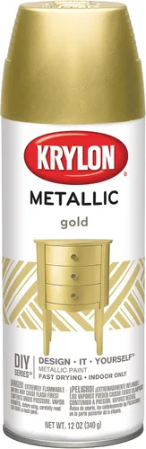 Miniatura 7 de Krylon K01406 Brilliant Aerosol, 11 onzas, acabado metálico plateado, a base de agua