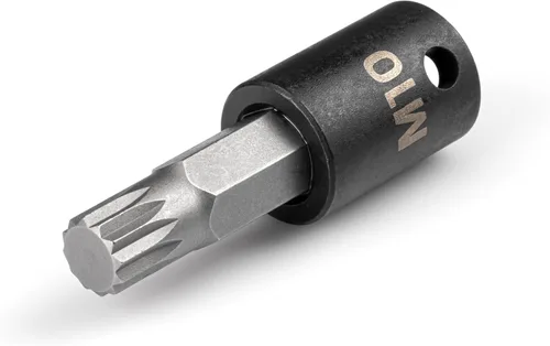 Miniatura 11 de TEKTON Zócalo de impacto de 3/8 pulgadas x M4 Triple Square Bit SIB18204