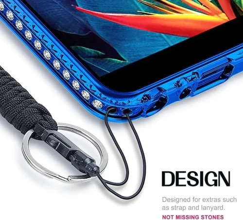 Miniatura 8 de NGB Diseñada para Funda de Teléfono iPhone 11, Morado/Azul Funda Bonita con Purpurina Líquida Brillante para Mujeres Niñas Niños con Protector