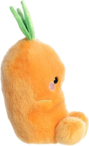 Miniatura 4 de Aurora® Adorable animal de peluche Palm Pals™ Cheerful Carrot™, divertido peluche coleccionable para niños y adultos, perfecto para decorar