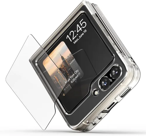 Miniatura 2 de Sinjimoru Sinji - Protector de pantalla para Samsung Galaxy Z Flip 5 Z Fold 5, vidrio templado transparente para Galaxy Z Flip 5 Z Fold 5
