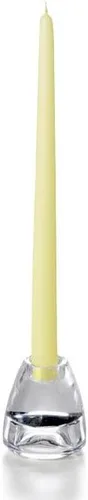Miniatura 49 de yummi Velas cónicas color rosa claro de 12 pulgadas, 12 por paquete