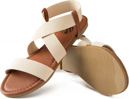 Miniatura 2 de Trary - Sandalias planas elásticas para mujer
