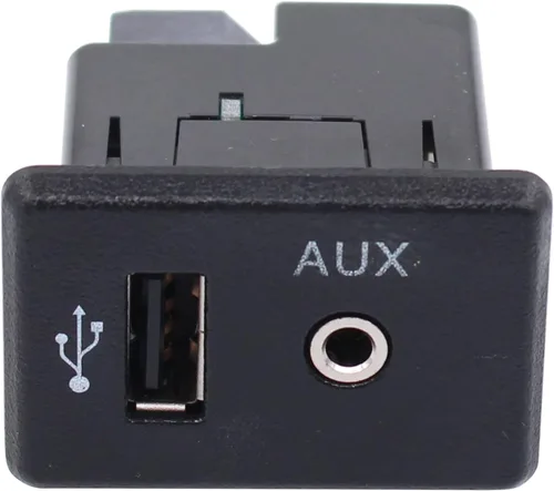 Miniatura 2 de ApplianPar Puerto auxiliar AUX USB Jack para Nissan Altima Murano 2015-2018