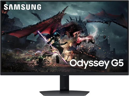 SAMSUNG 32 pulgadas Odyssey serie G50D - Monitor de juegos QHD Fast IPS compatible con G-Sync, 1ms, VESA DisplayHDR 400, 180Hz, AMD FreeSync,