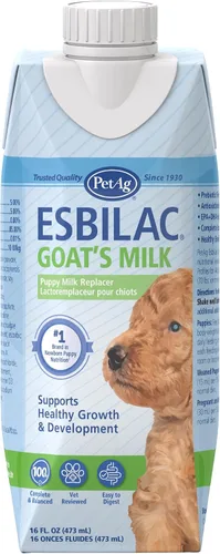PetAg Esbilac Reemplazante de Leche para Cachorros de Leche de Cabra Líquido - 16 oz - Resellable - Fórmula Lista para Alimentar para Cachorros con